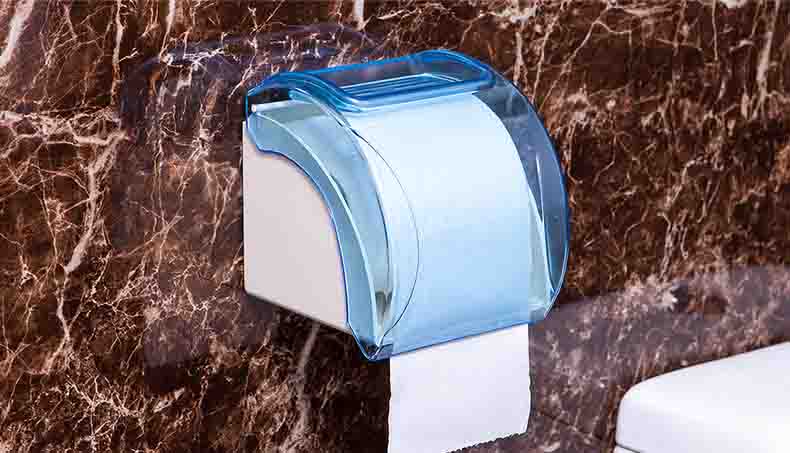 Giá đỡ giấy vệ sinh nhỏ tại nhà bằng nhựa KW-891