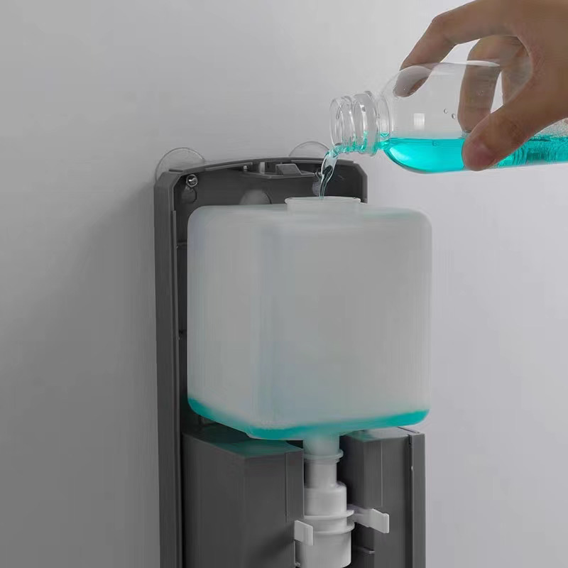 Máy phân phối nước rửa tay tự động không cảm ứng có đế